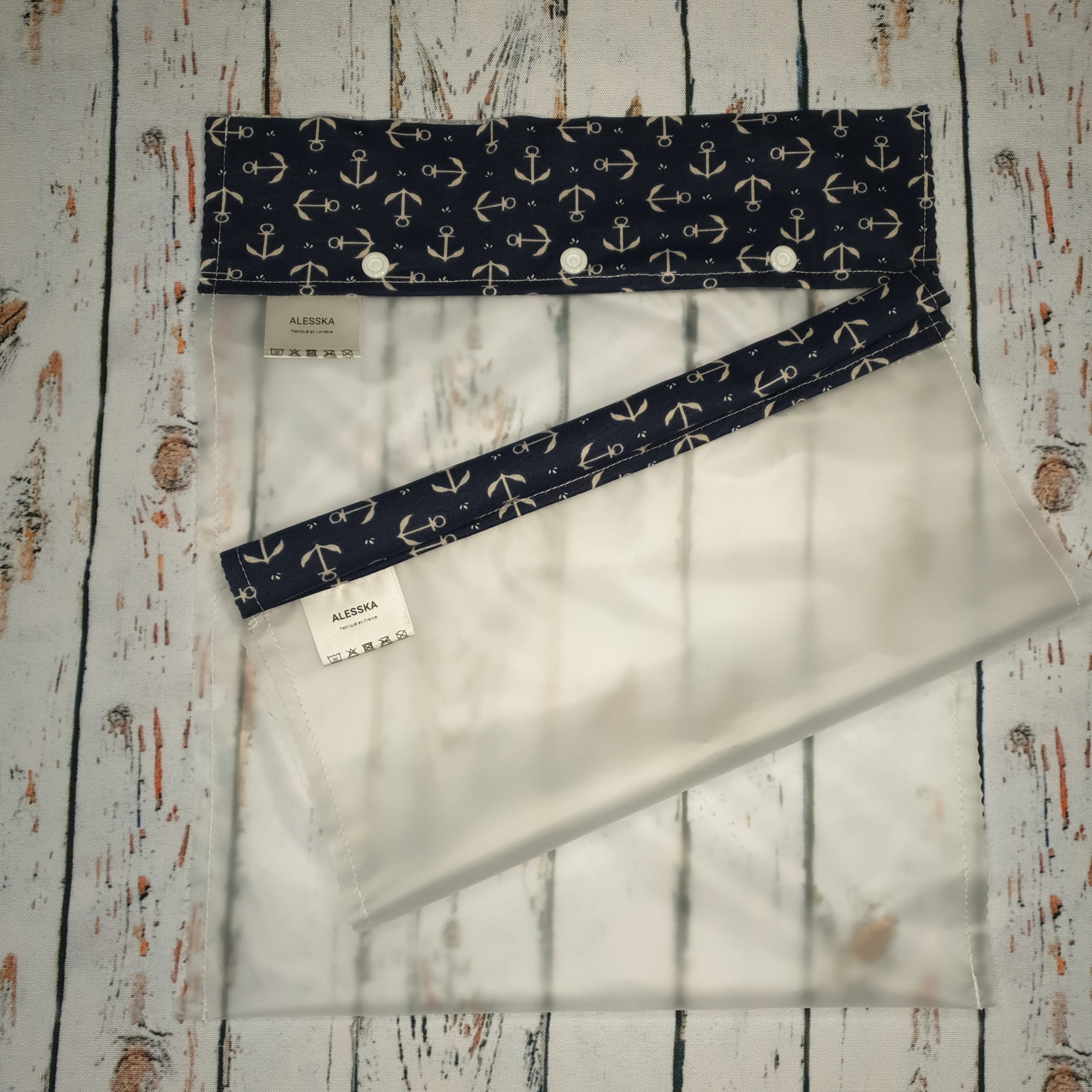 Sac congélation lavable. Grand modèle