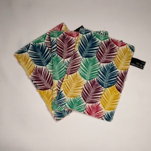 Lot 3 lingettes rectangles lavables.