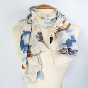 Foulard en mousseline