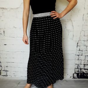 Jupe longue plissée